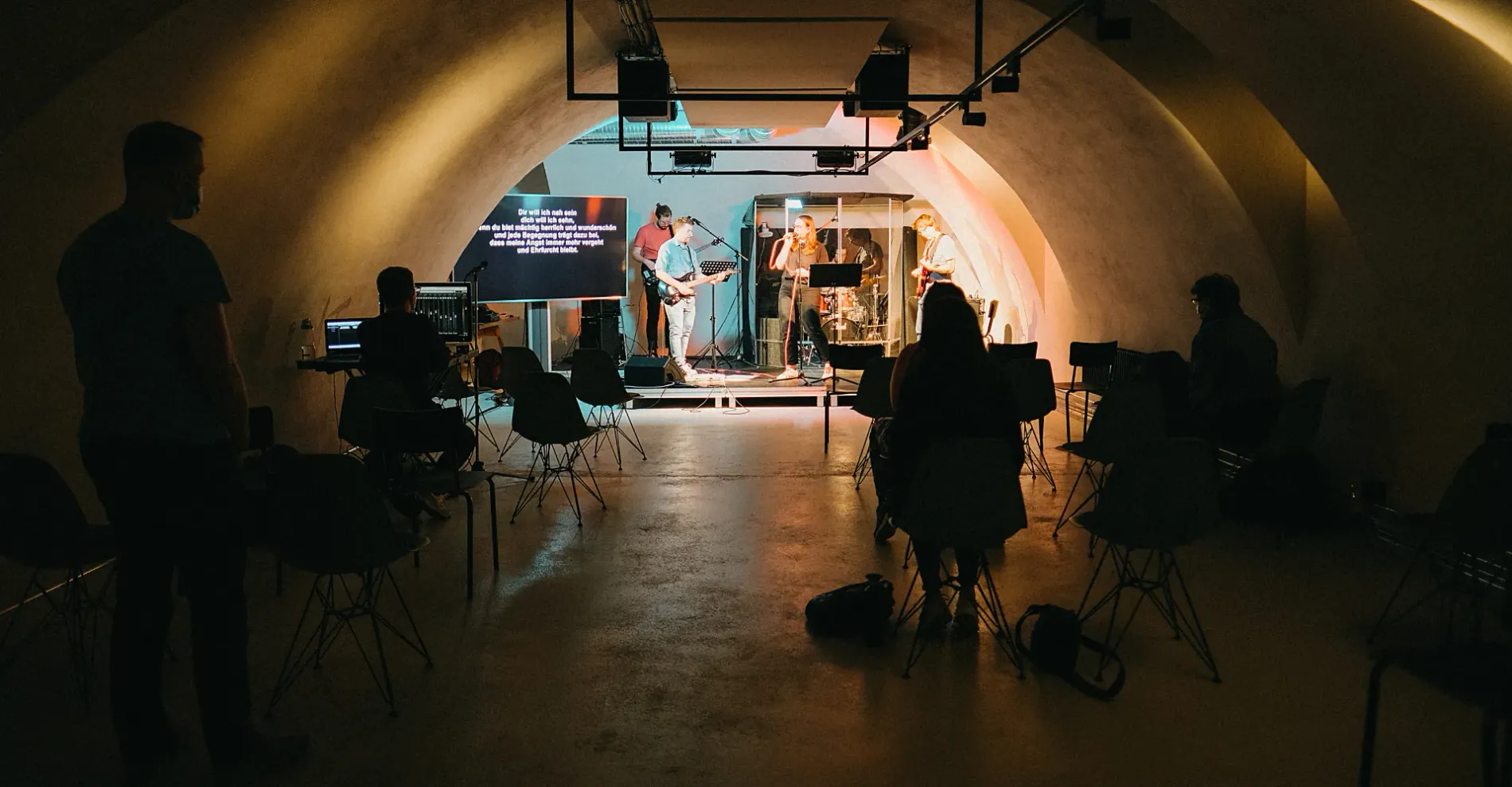 Gottesdienst der christlichen Gemeinde Frankfurt